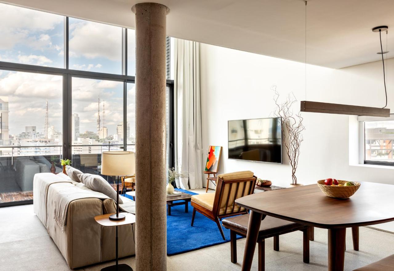 Loft Paulistano Com Vista Da Vila Madalena 圣保罗 外观 照片